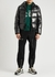 Black quilted glossed shell jacket - Dsquared2
