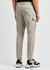 Stone distressed cotton-twill cargo trousers - Dsquared2