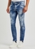 Cool Guy blue distressed skinny jeans - Dsquared2