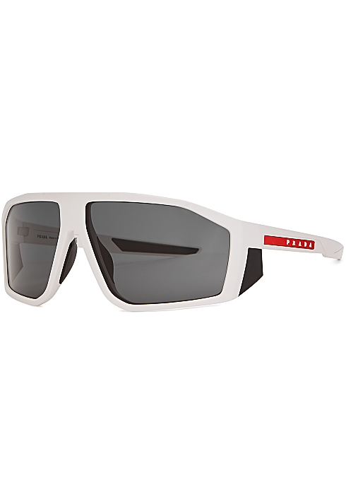 Prada Linea Rossa Sporty wraparound sunglasses - Harvey Nichols
