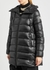 Suyen black quilted shell coat - Moncler