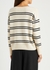 Striped wool and cashmere-blend jumper - Vince