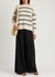 Striped wool and cashmere-blend jumper - Vince