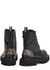 Logo leather ankle boots - MOSCHINO