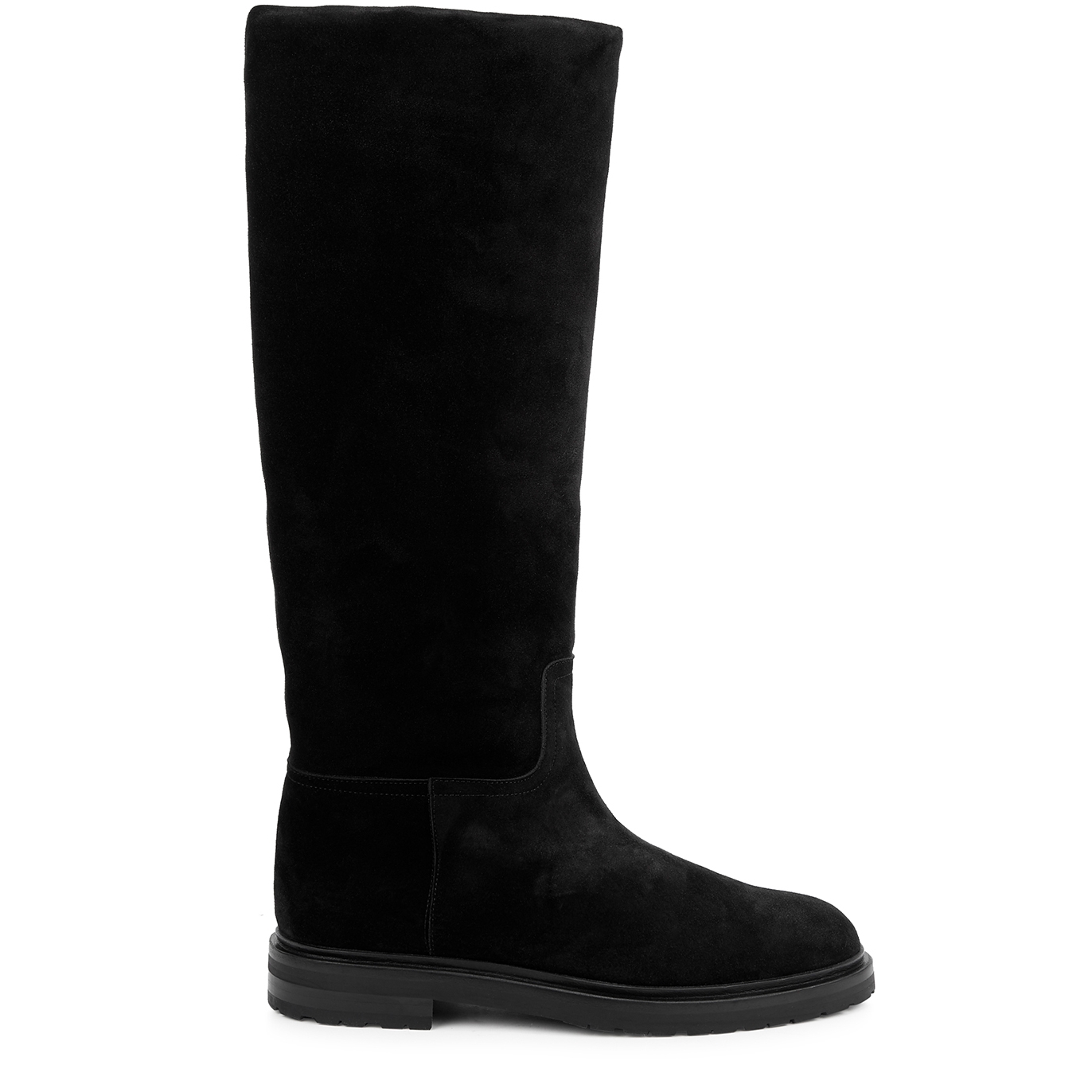 Legres Shearling-lined Suede Knee-high Boots