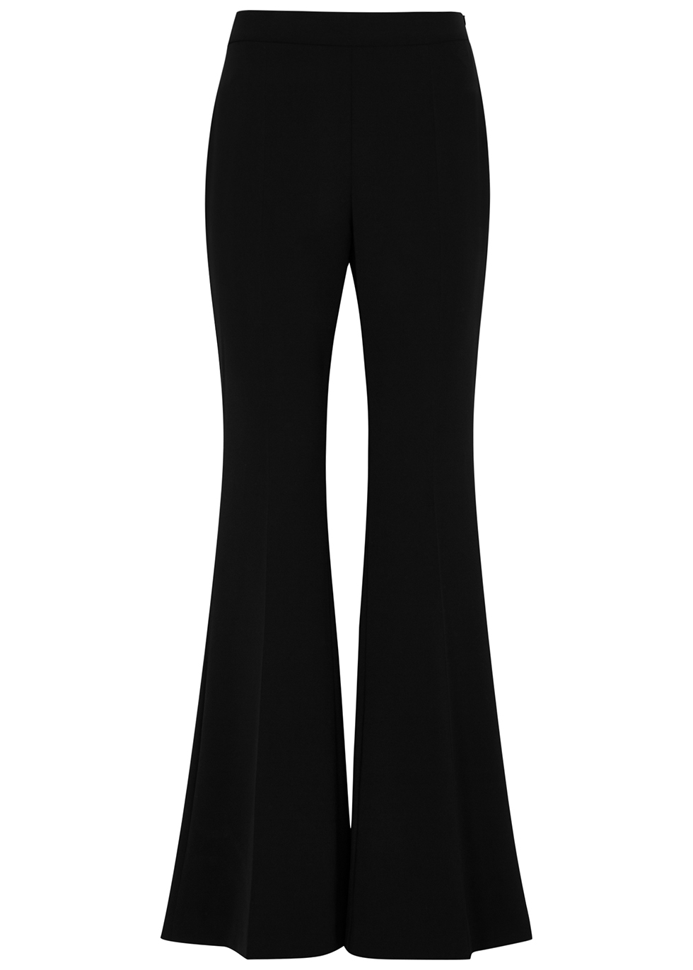 Boutique Moschino Black flared trousers - Harvey Nichols