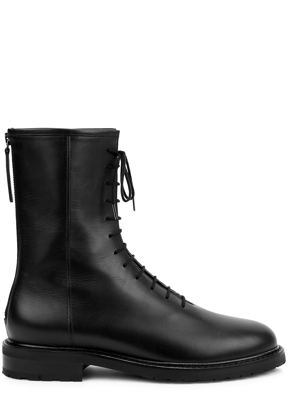 Legres Leather combat boots - Harvey Nichols