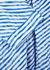 Striped textured cotton mini dress - Philosophy Di Lorenzo Serafini