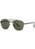 Gunmetal aviator-style sunglasses - Ray-Ban