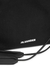 Dumpling black canvas bucket bag - Jil Sander