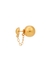 Sphere gold-tone stud earrings - Jil Sander