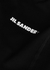 Black logo stretch-jersey leggings - Jil Sander