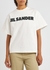 Off-white logo-print cotton T-shirt - Jil Sander