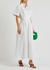 Courage white cotton-poplin maxi dress - palmer//harding