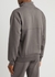 Grey half-zip cotton sweatshirt - COLORFUL STANDARD