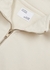 Off-white half-zip cotton sweatshirt - COLORFUL STANDARD