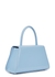 The Bow Bag Mini light blue leather bag - Self-Portrait