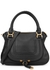 Marcie medium black leather shoulder bag - Chloé