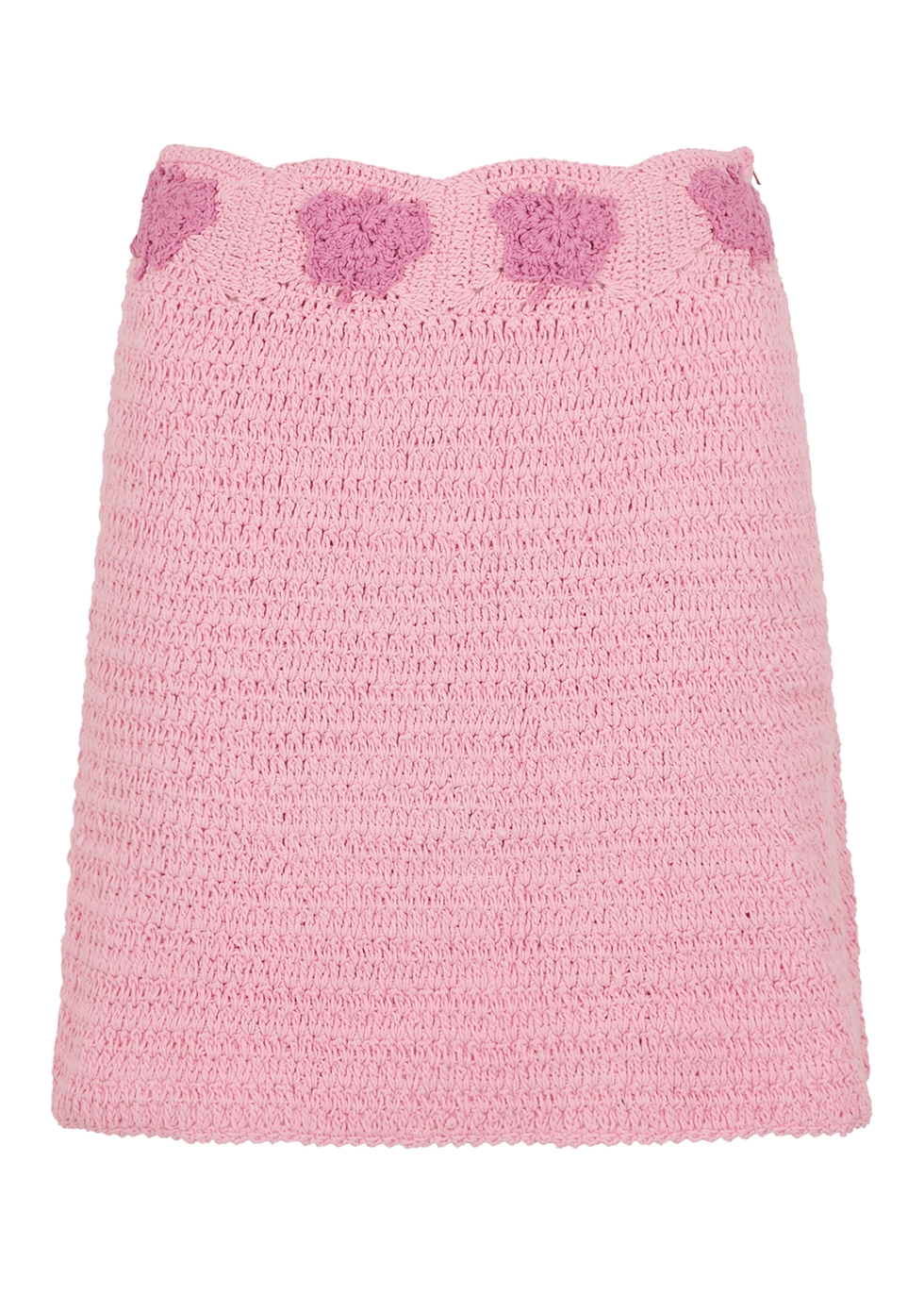 Butterfly pink crochet mini skirt Harvey Nichols Women Clothing Skirts Mini Skirts 
