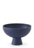 Strøm large blue earthenware fruit bowl - RAAWII