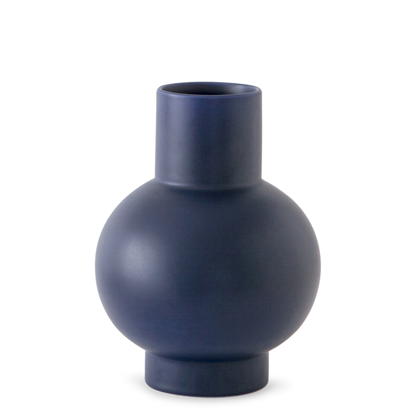Raawii Strøm XL Blue Earthenware Vase