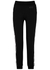 Black logo-trimmed stretch-cotton sweatpants - Moschino Underwear