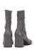 65 grey leather ankle boots - Dries Van Noten