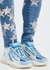 Bone Runner blue panelled sneakers - Amiri