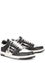 Skel white panelled leather sneakers - Amiri