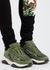 Bone Runner green panelled sneakers - Amiri
