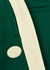 KIDS Green panelled cotton sweatpants - Emporio Armani