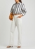Striped cotton-poplin shirt - Victoria Beckham