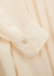 Cream silk crepe de chine blouse - Victoria Beckham
