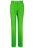 Green slim-leg trousers - Victoria Beckham
