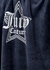 KIDS Glittered logo velour sweatshirt dress - Juicy Couture