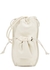 Ivory leather portable pouch - ELAOW