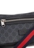 GG Supreme black canvas belt bag - Gucci