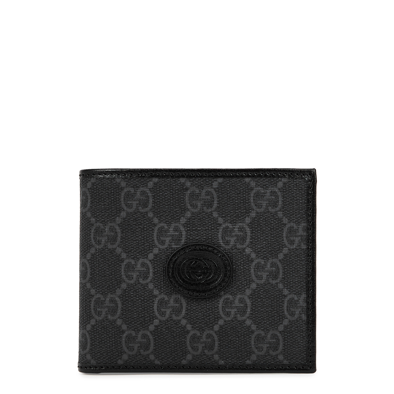 Gucci GG Azalea Black Canvas Wallet