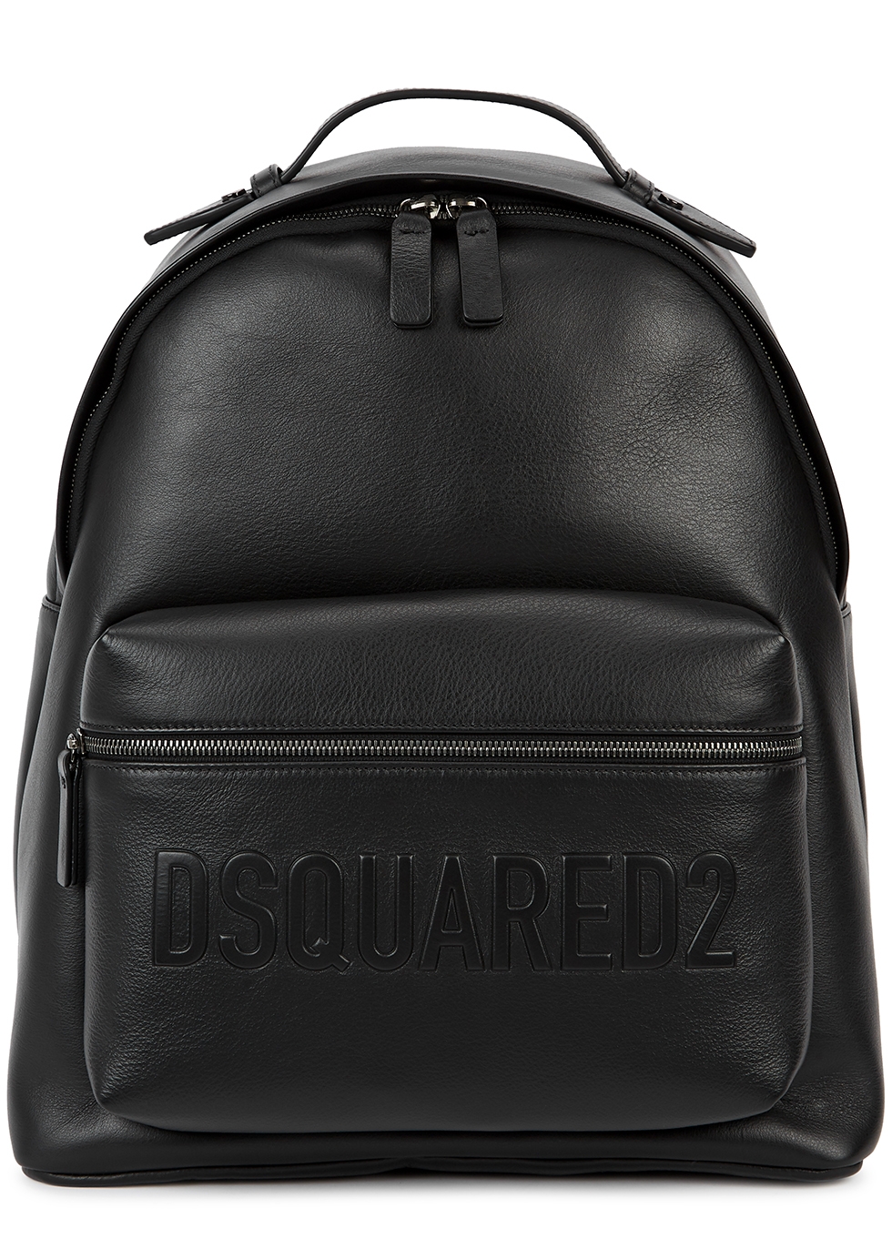 Dsquared2 Black leather backpack - Harvey Nichols
