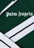 Dark green striped jersey track jacket - Palm Angels