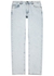 Diag blue bleached slim-leg jeans - Off-White