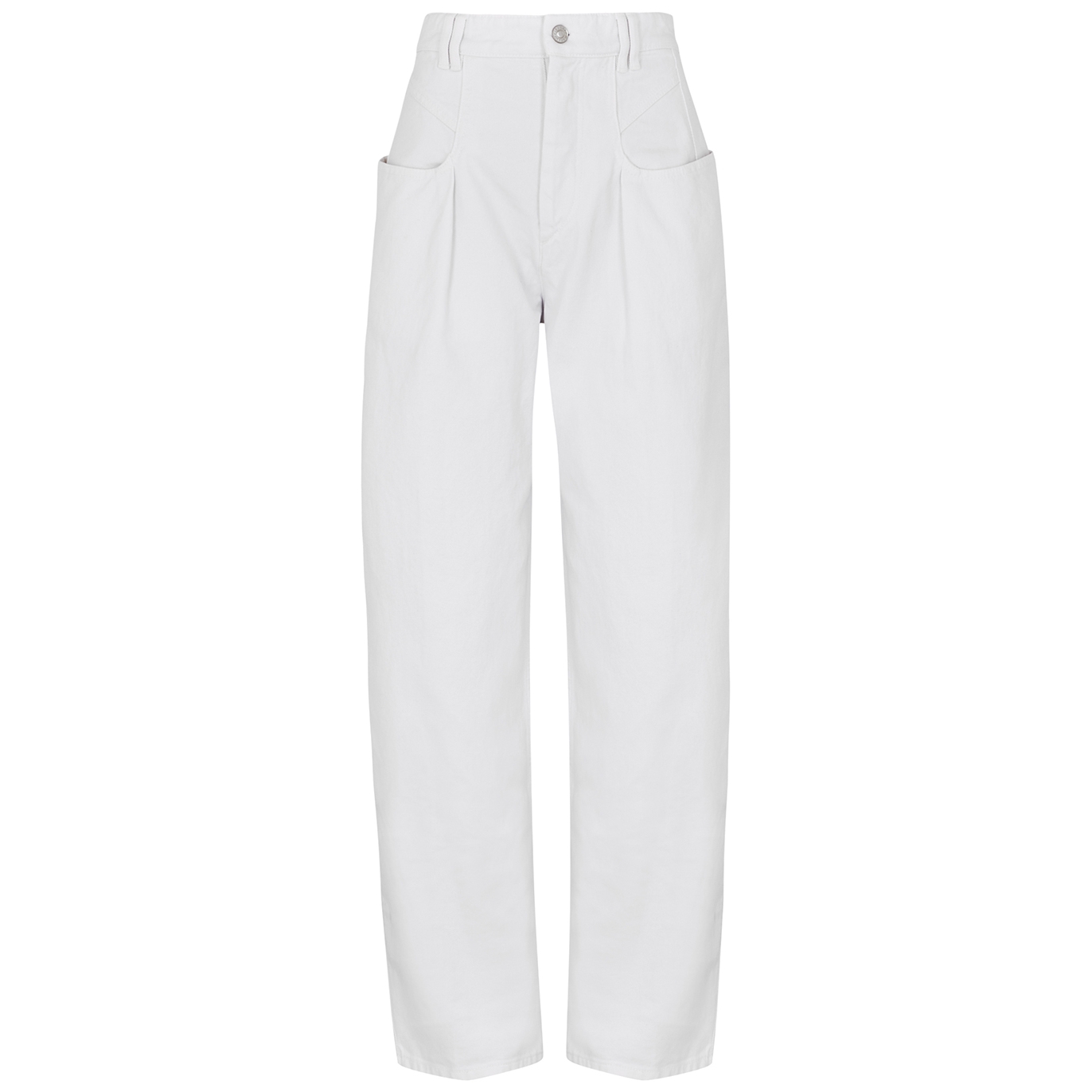 Isabel Marant Vetea Wide-leg Jeans - White - 12