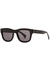 Black wayfarer-style sunglasses - Gucci