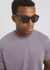 Black wayfarer-style sunglasses - Gucci