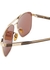 Gold-tone aviator-style sunglasses - Gucci