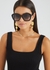 Black oversized sunglasses - Chloé