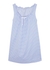 Blue checked cotton nightdress - The Sleep Shirt