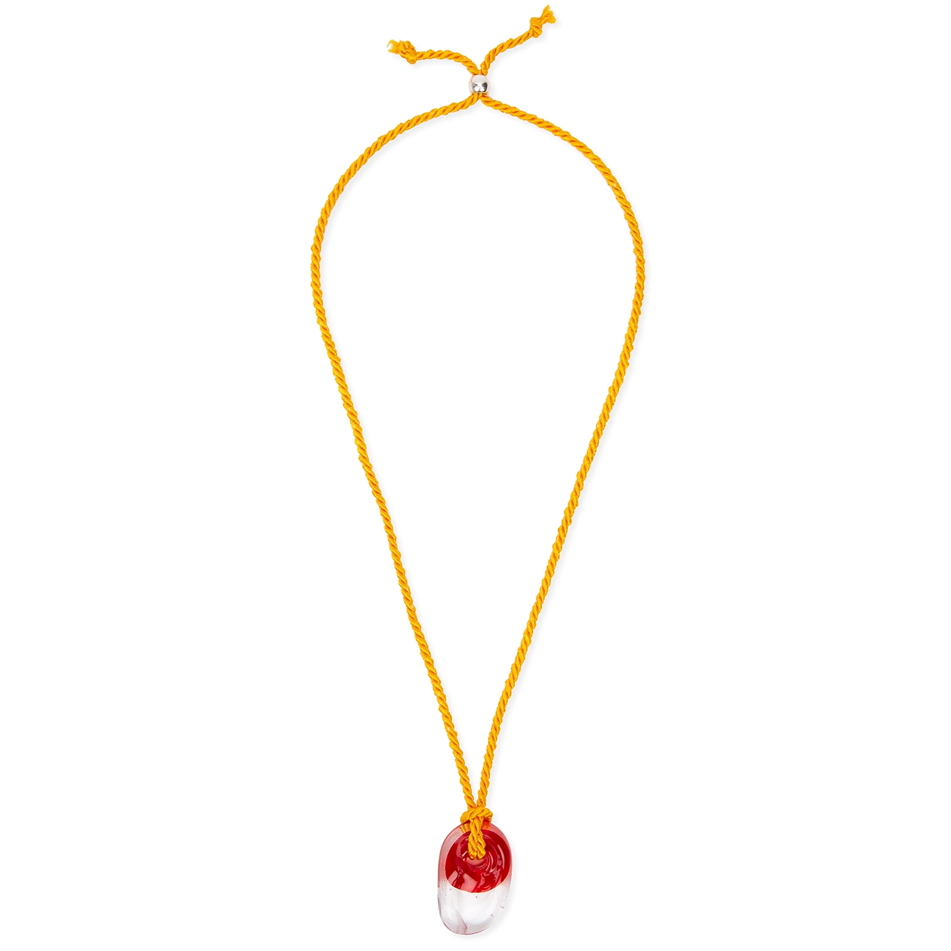 Gimaguas Superdoe Orange Rope Necklace - One Size