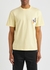 Yellow embroidered cotton T-shirt - JW Anderson