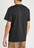 Black logo-print cotton T-shirt - JW Anderson